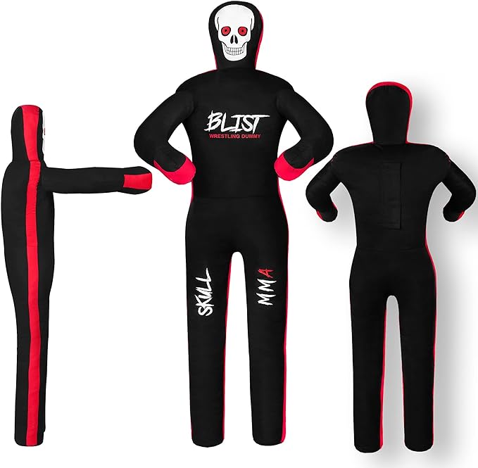 Blist MMA Dummy Judo Grappling Dummy Punching Bag Brazilian BJJ JIU Jitsu Sitting Position Dummy Wrestling Martial Arts Boxing Karate Training Dummy