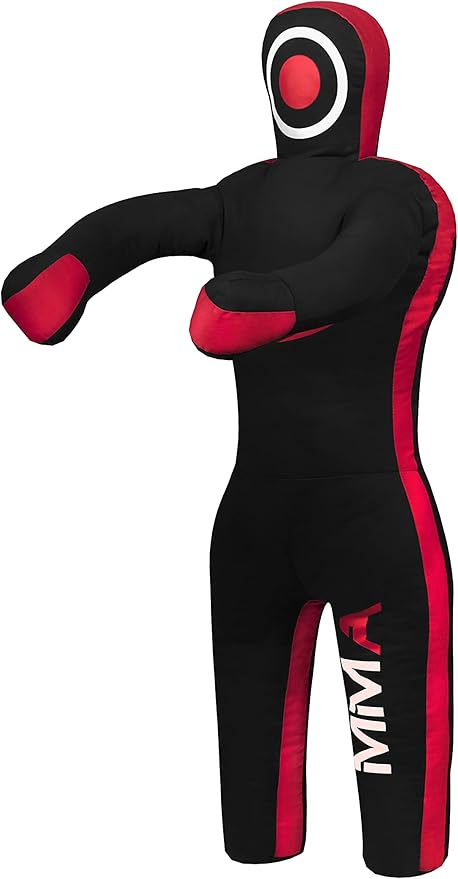 Blist KID's MMA Brazilian jiu jitsu Grappling Dummy Wrestling Bag Judo Martial Arts Judo Martial BOXING Punching Bag Children, Youth - UNFILLED,Black,47 inch (Inches)