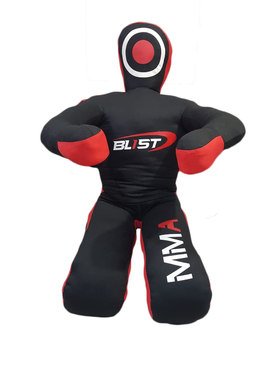 Blist Black Canvas Sitting MMA Dummy for Judo, Wrestling, Martial Arts, Boxing, Karate Training Unfilled bag