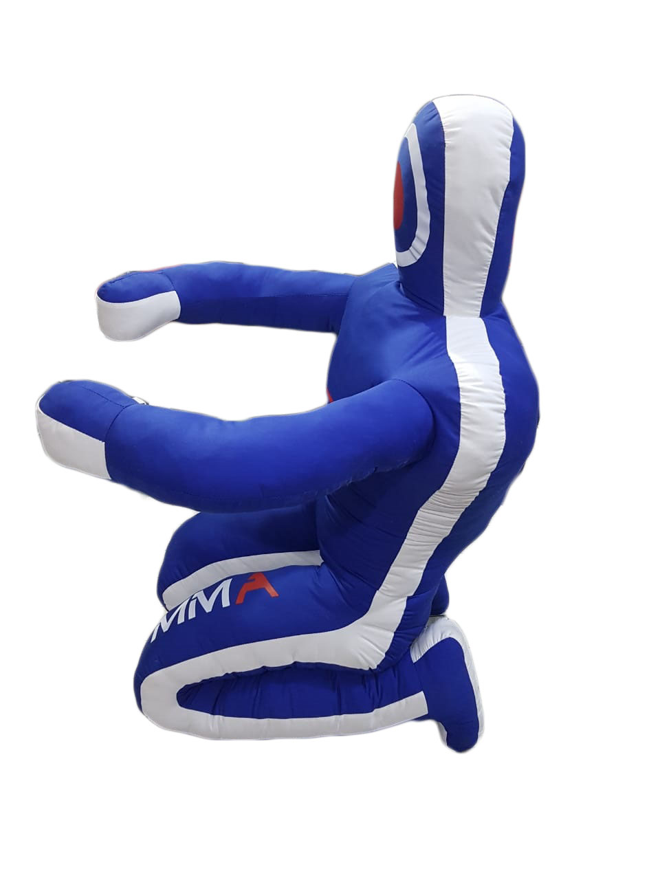 Blist Blue Canvas Sitting MMA Dummy for Judo, Wrestling, Martial Arts, Boxing, Karate Training Unfilled bag