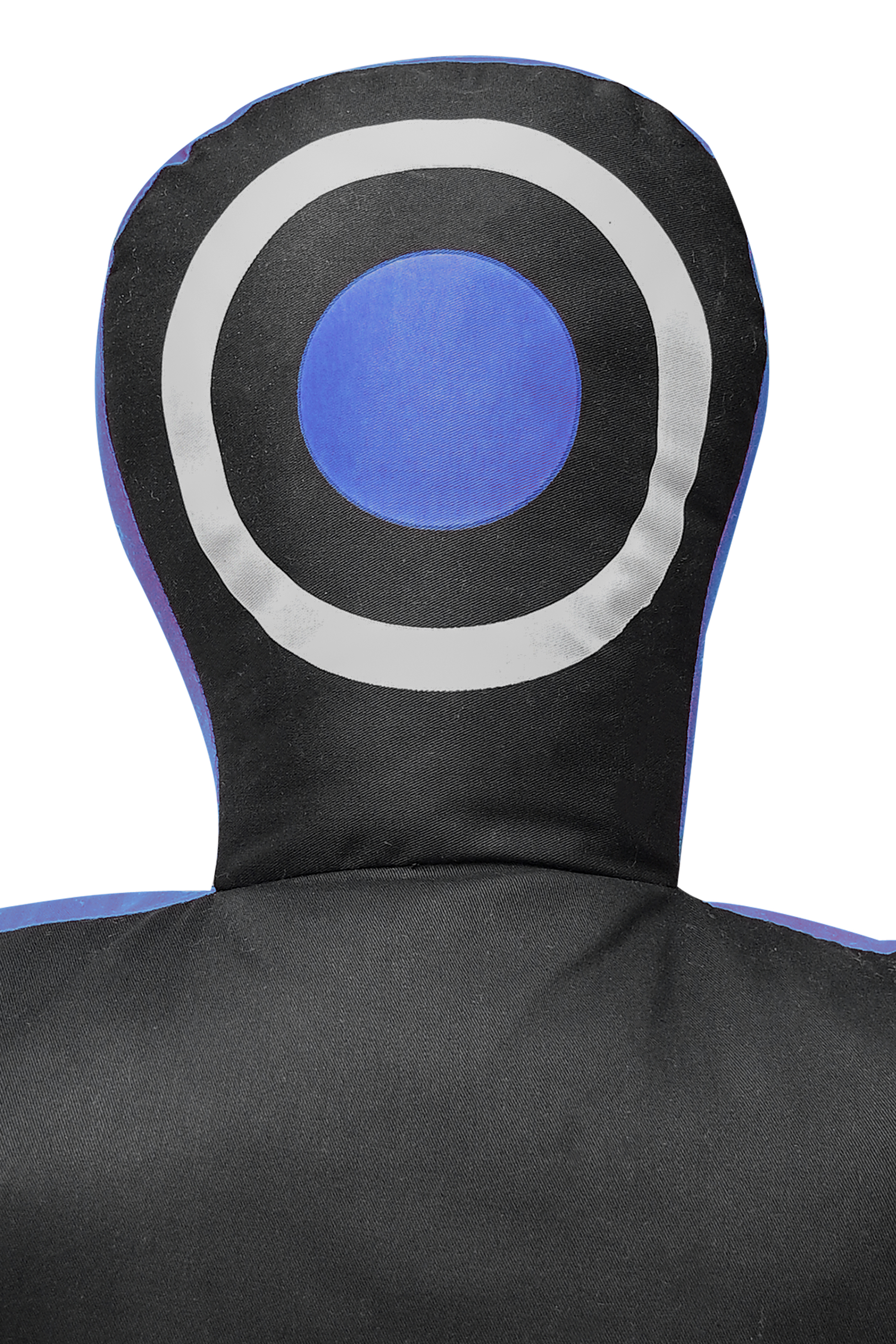 Blist Black/Blue Canvas MMA standing position grappling dummy for jiu jistu Brazilian BJJ, wrestling, judo karate throwing, and dummy for submission, UNFILLED