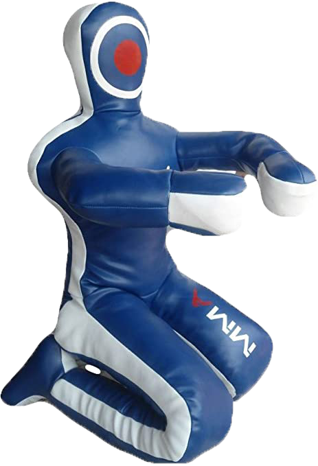 Blist Blue Rexine Sitting, MMA Dummy for Judo, Grappling, Punching, Brazilian BJJ JIU Jitsu Sitting Position Dummy Wrestling Martial Arts Boxing Karate Training Dummy (UNFILLED