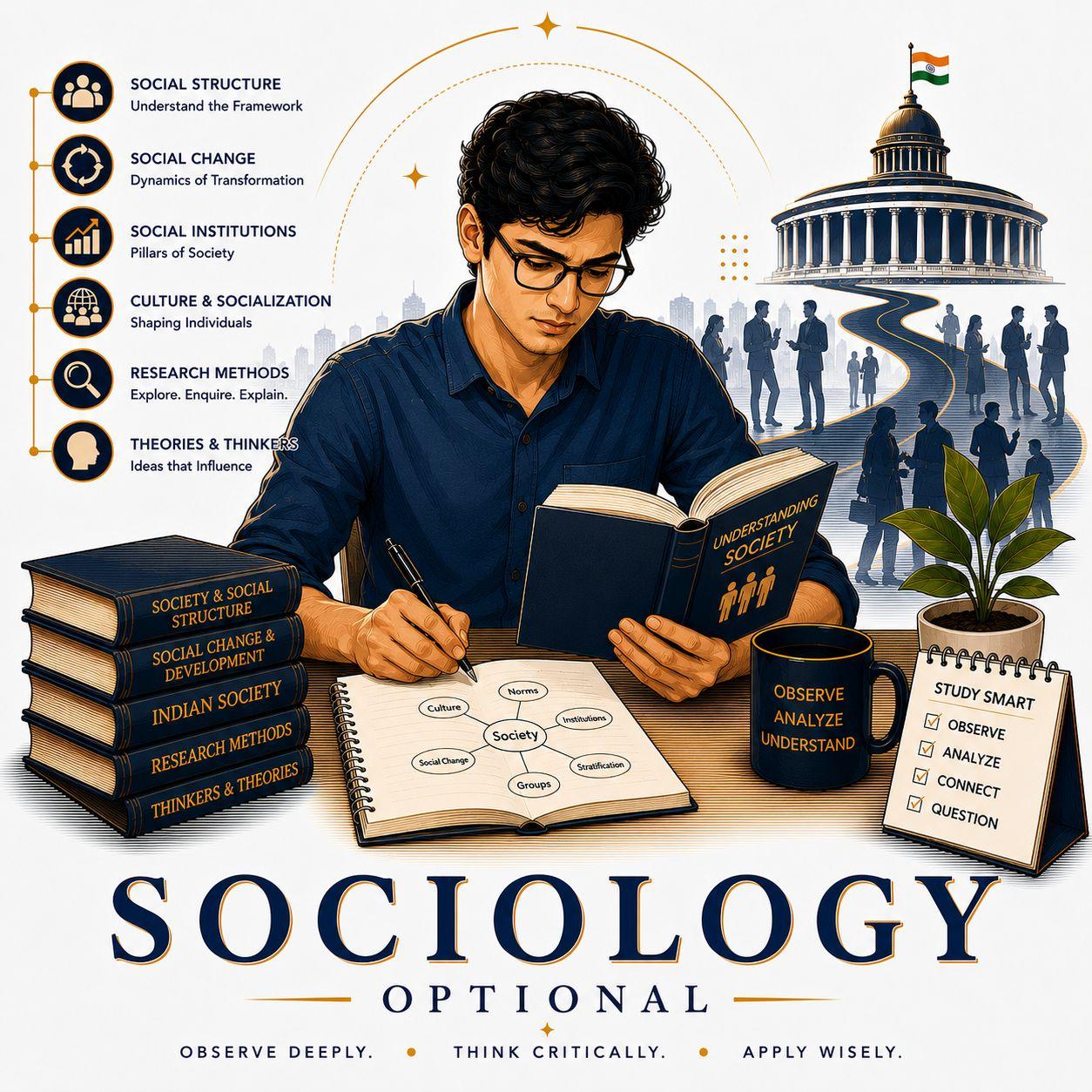 Sociology Daily Answer Writing — 3 Months