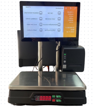 Balanza Pos PW-90 Inox
