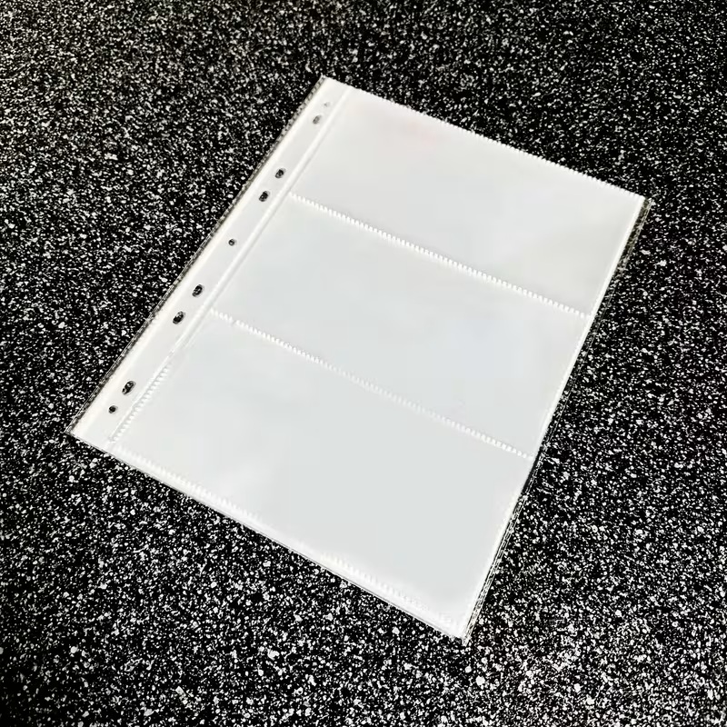 10 Sheets X3-Pocket for Banknote