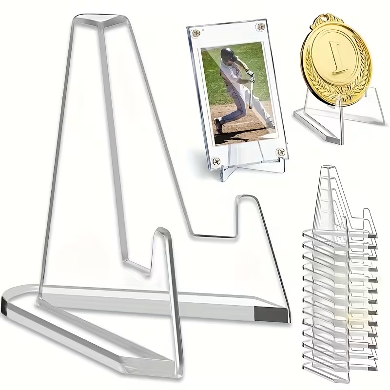 22pcs Acrylic Display for Coins, Banknote and Card Collectors 