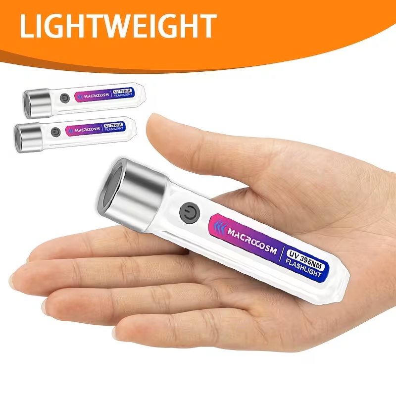 UV with 2 Lighting Modes, USB Rechargeable