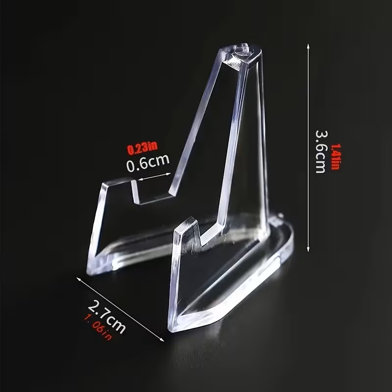 22pcs Acrylic Display for Coins, Banknote and Card Collectors 
