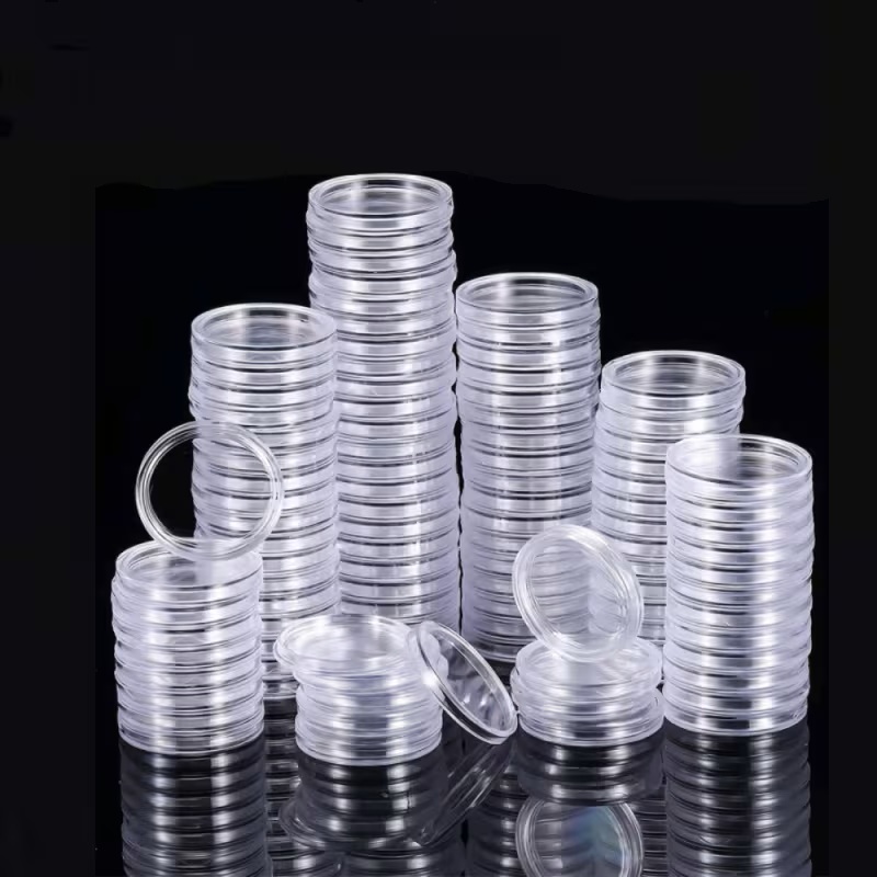 50pcs Coin Capsules 21mm