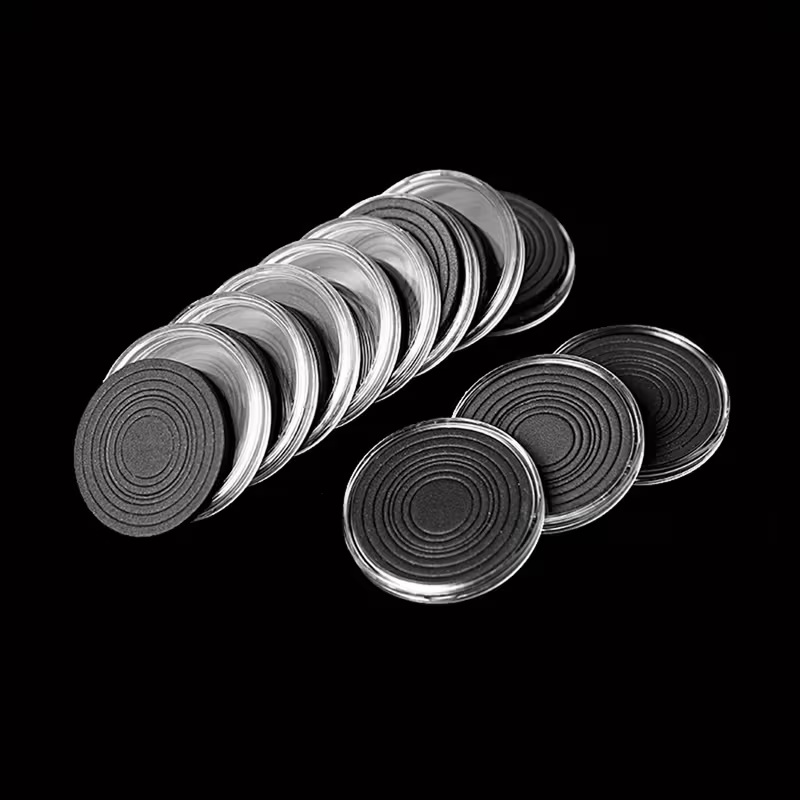 20pcs Coin Capsules Box with Black Washer