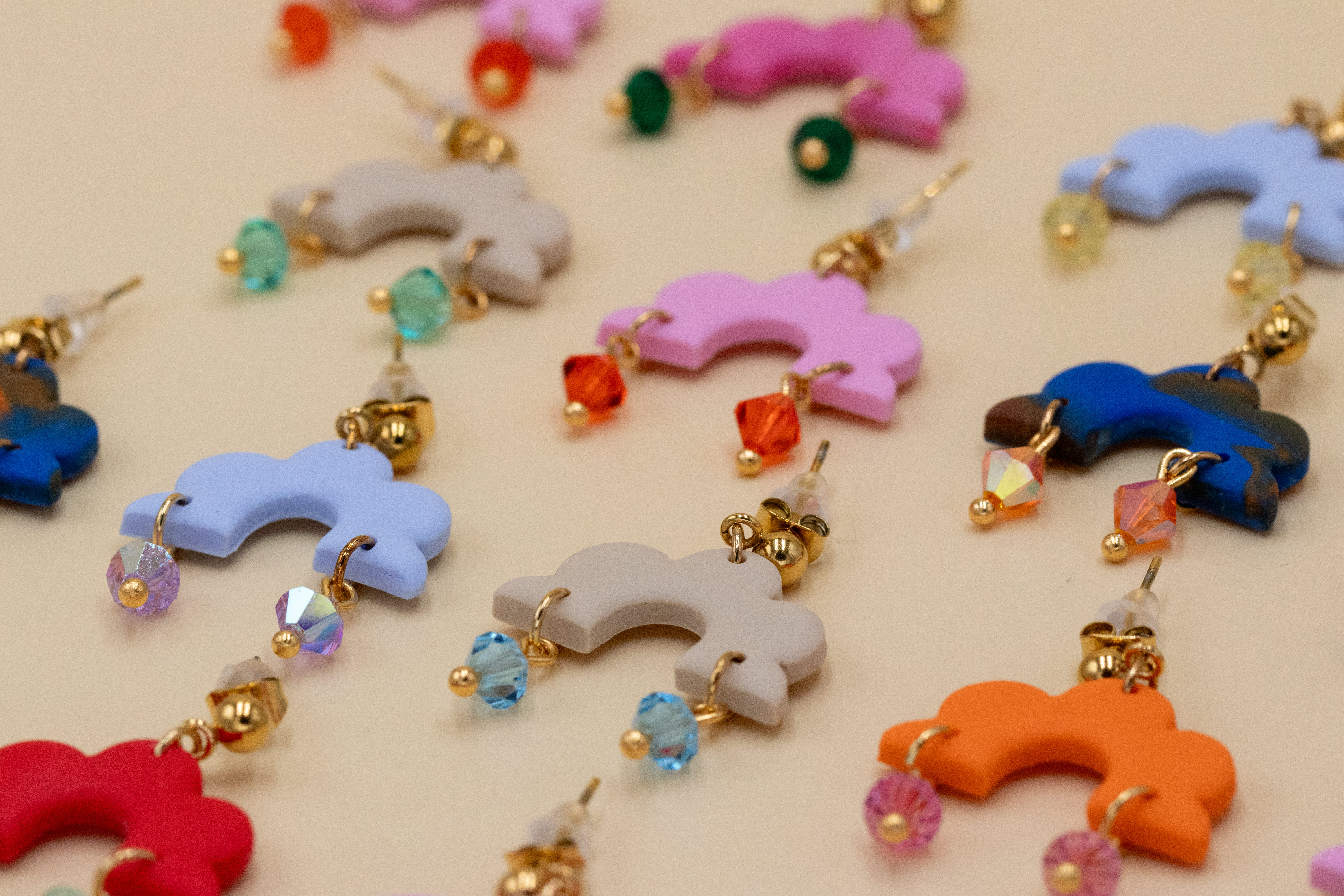 Boucles d'oreilles "POPPIES"