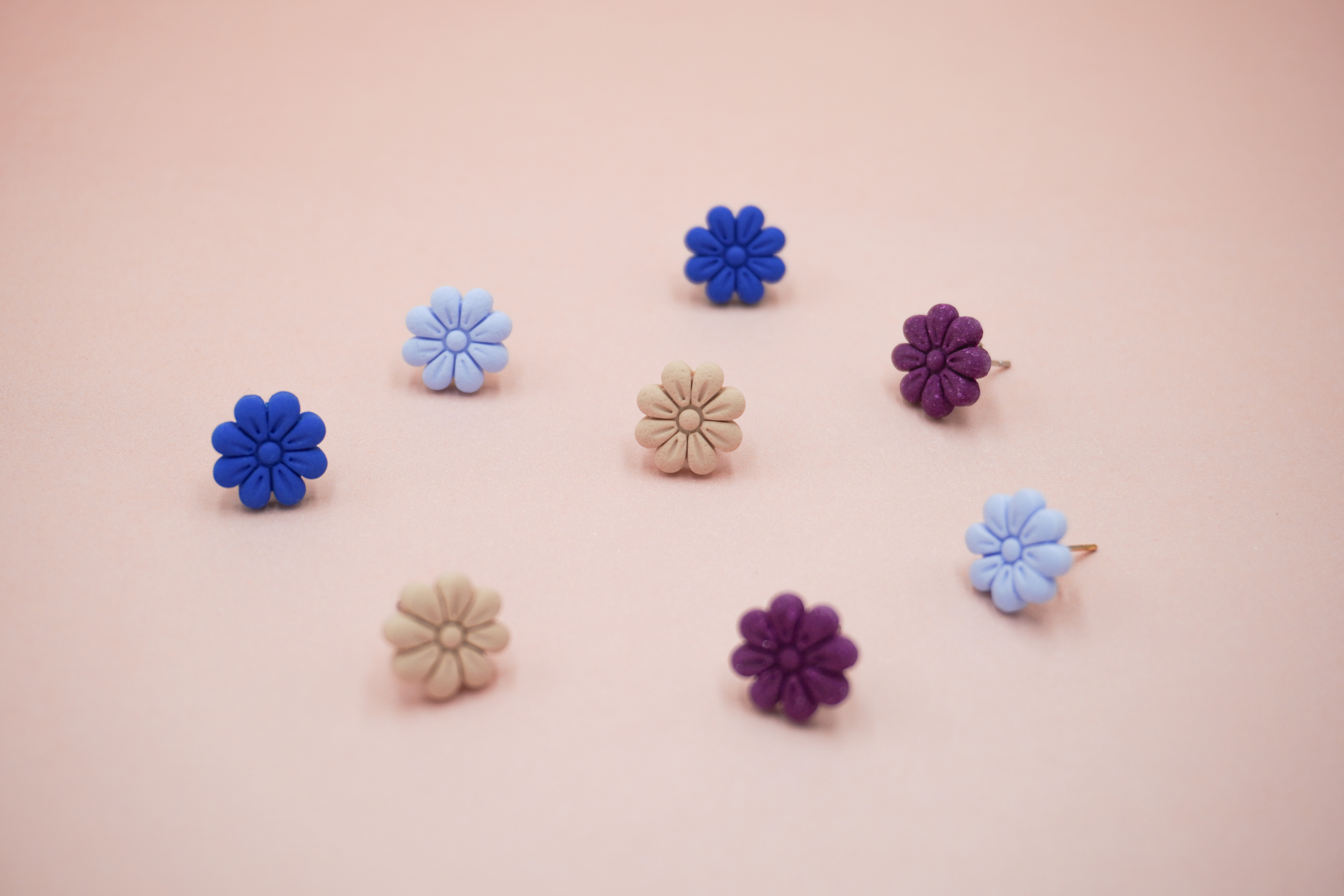 Puces d'oreilles "JUSTINE"