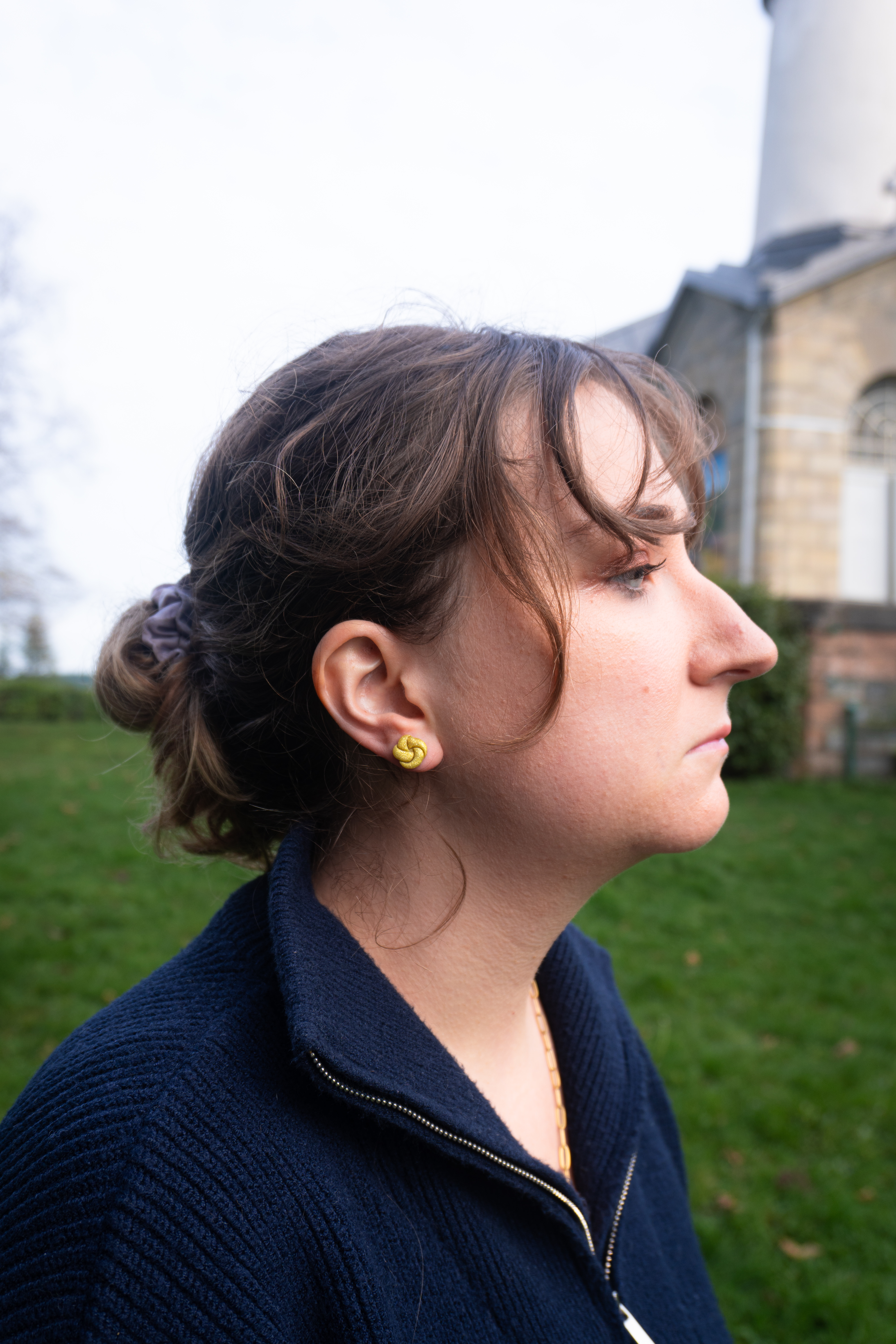 Puces d'oreilles "JACQUELINE"