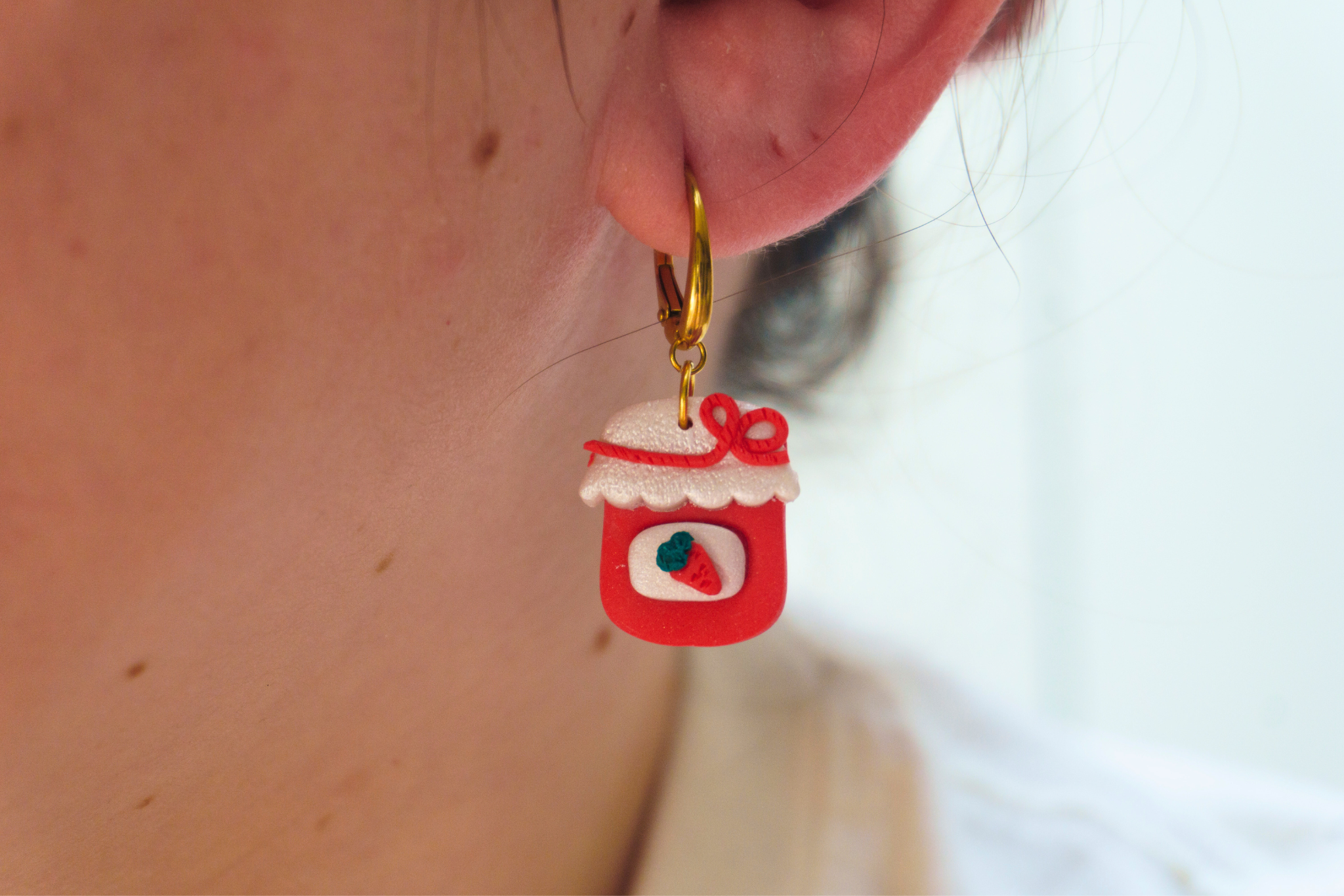 Boucles d'oreilles "LES CONFITURES DE COLETTE"