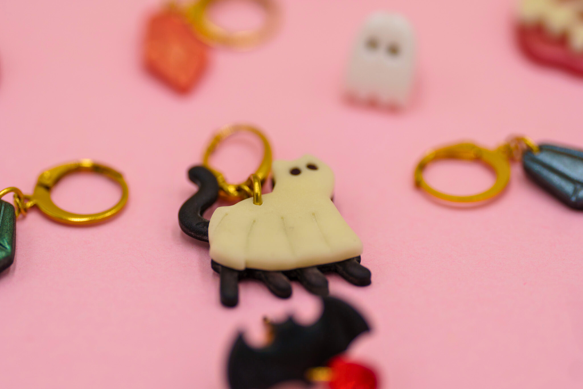Boucles d'oreilles "OFELIA" - (modèle phosphorescent)