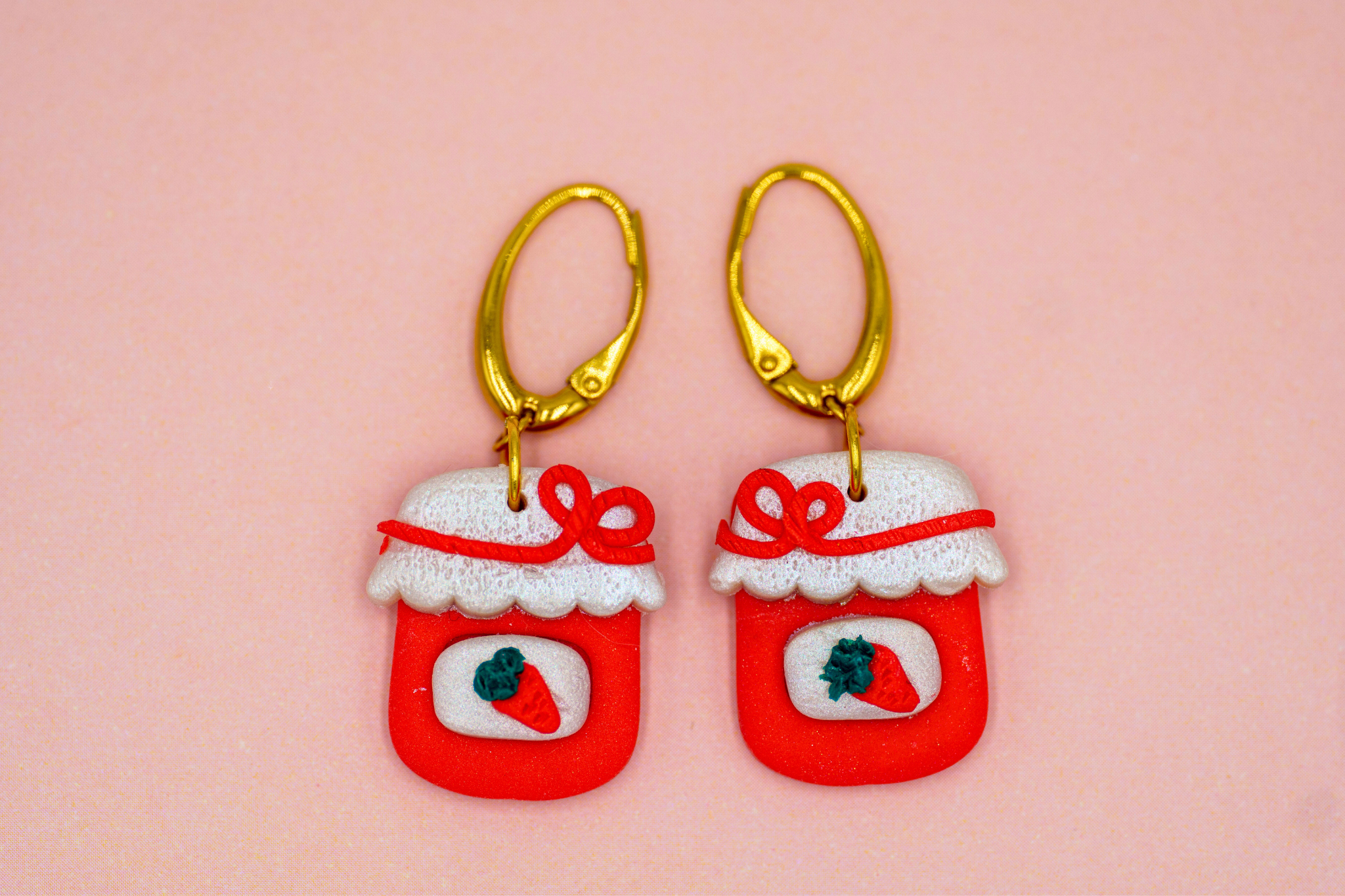 Boucles d'oreilles "LES CONFITURES DE COLETTE"