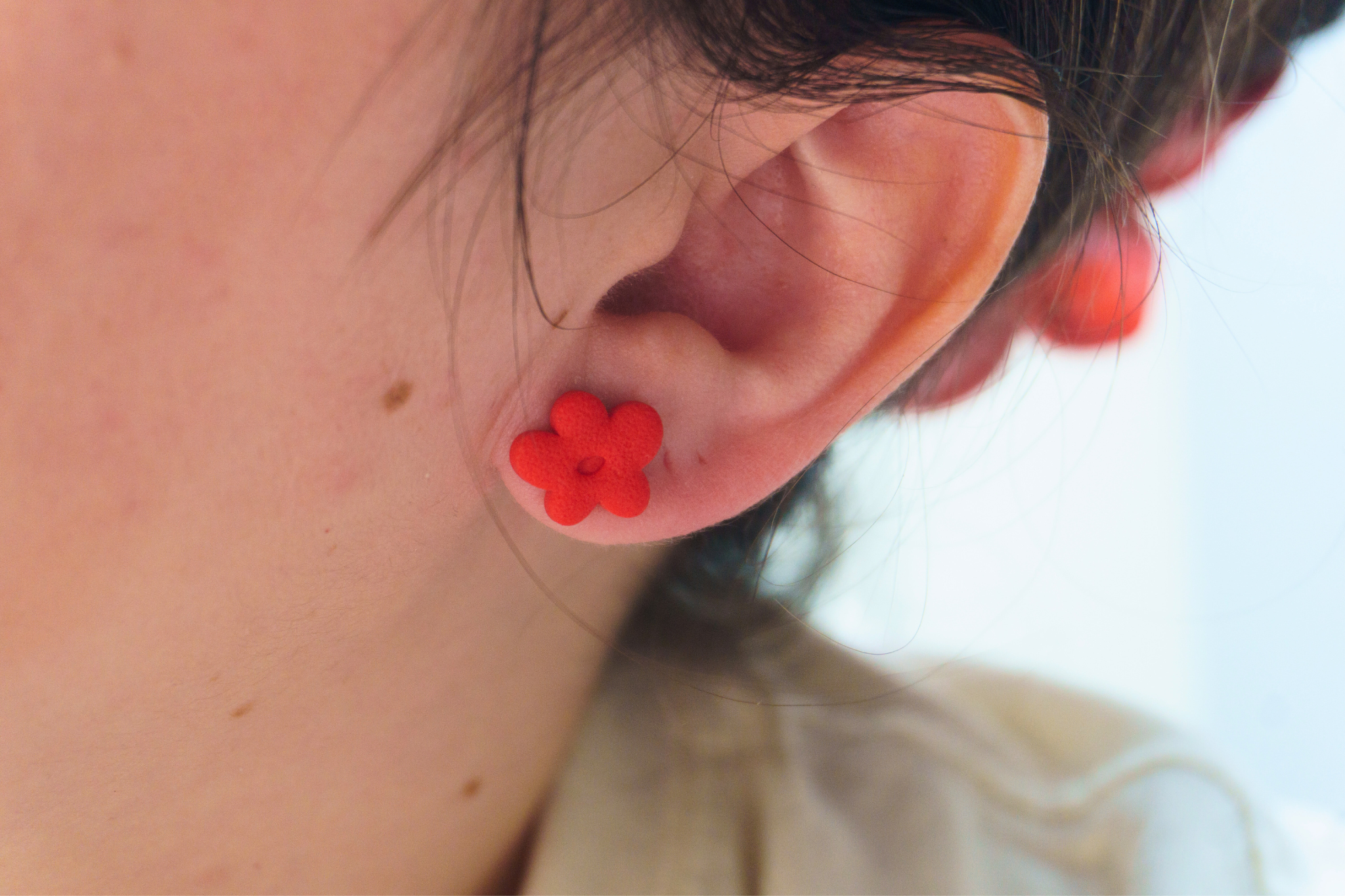 Puces d'oreilles "ROSALIE"