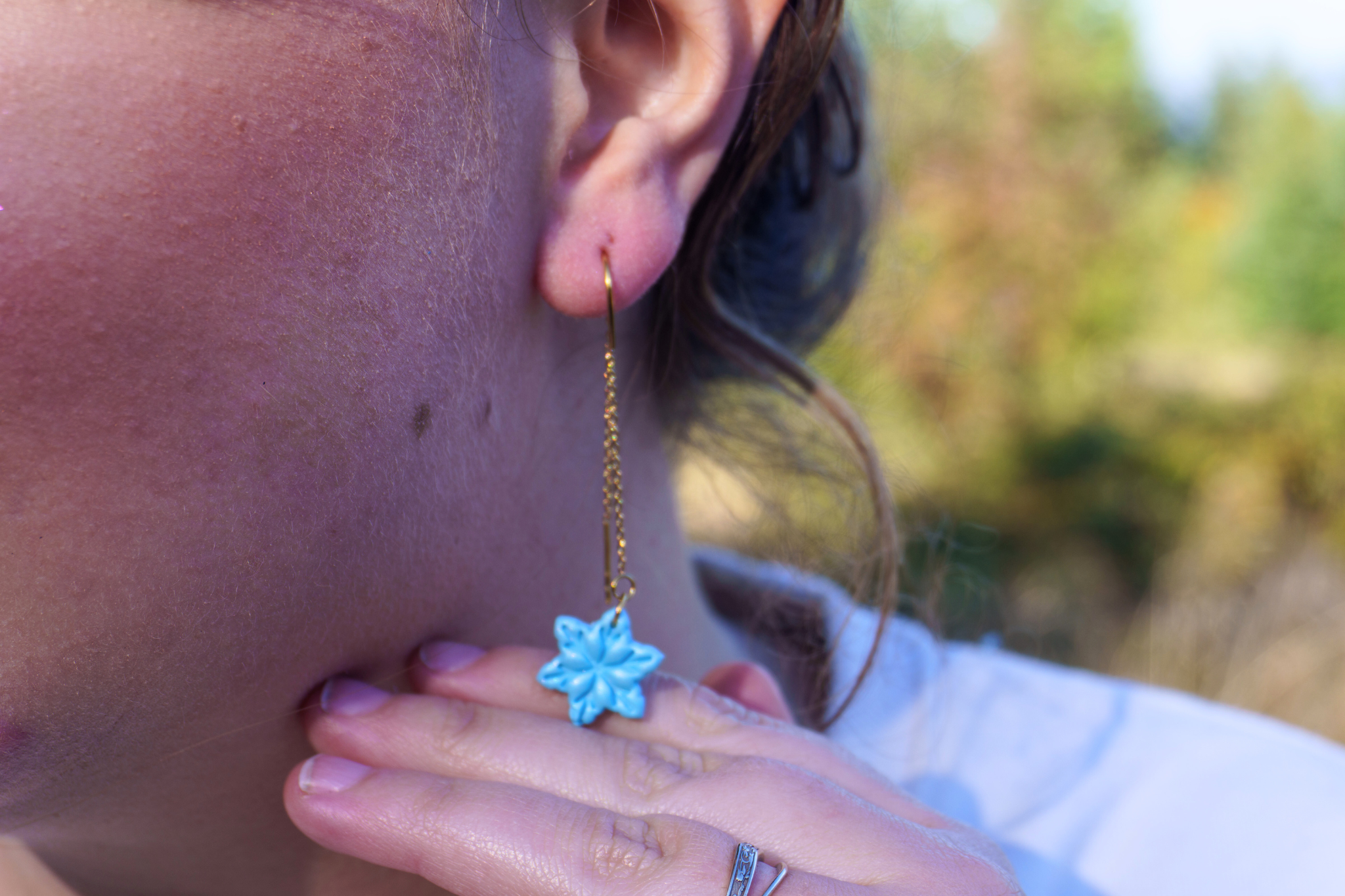 Boucles d'oreilles "LUZ" 