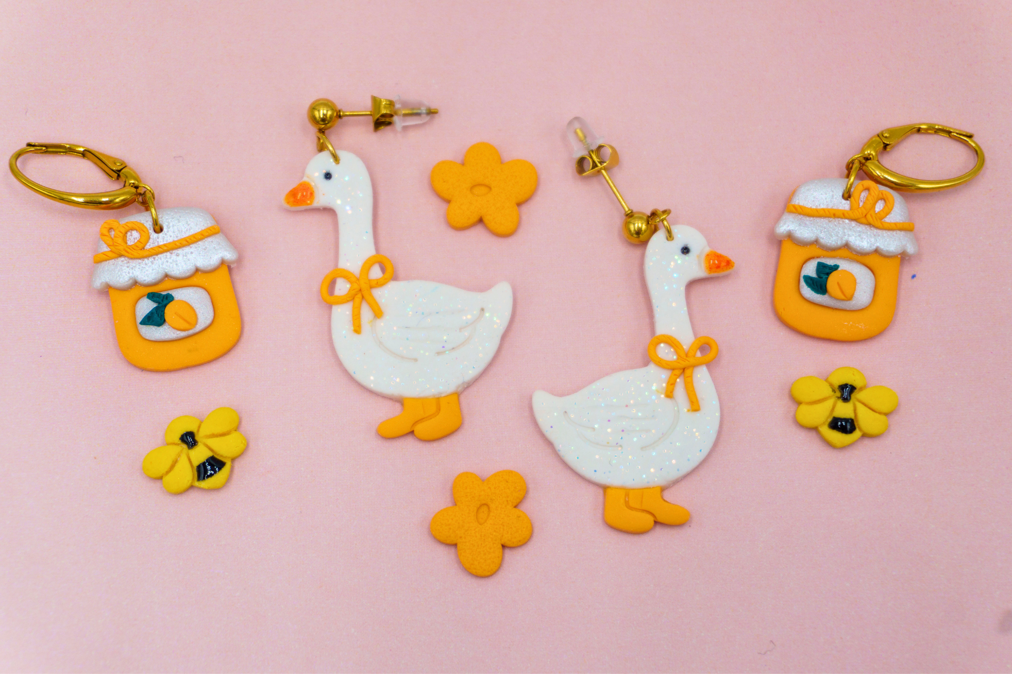 Boucles d'oreilles "ELGA & OLGA"