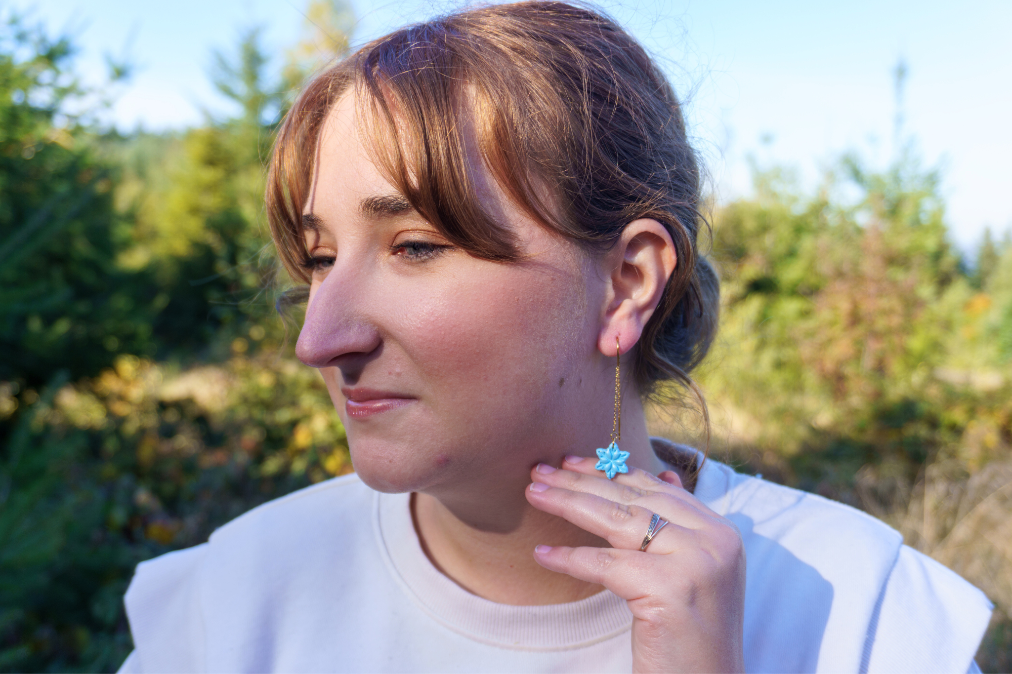 Boucles d'oreilles "LUZ" 