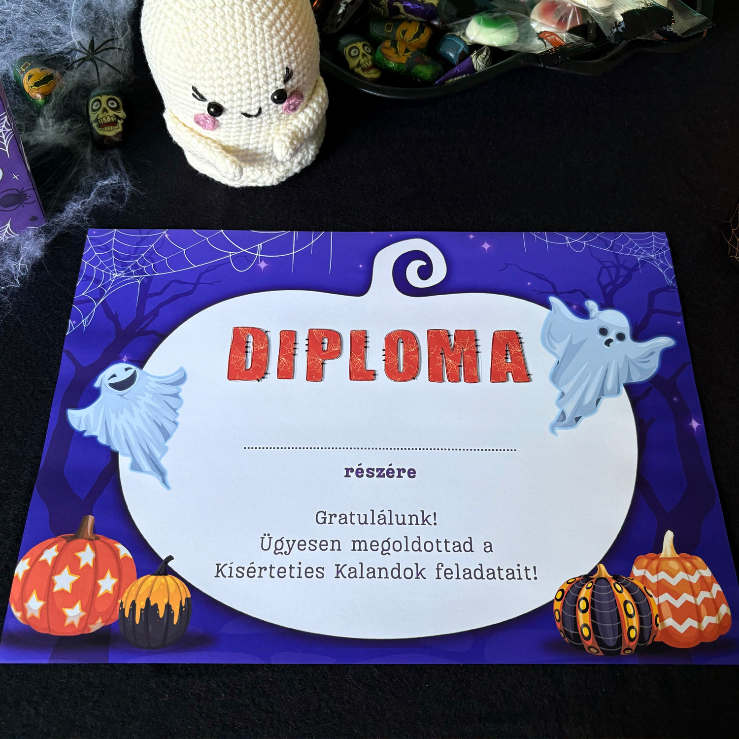Kísérteties Kalandok - Halloweeni Foglalkoztató Füzet 5-6 éveseknek PDF