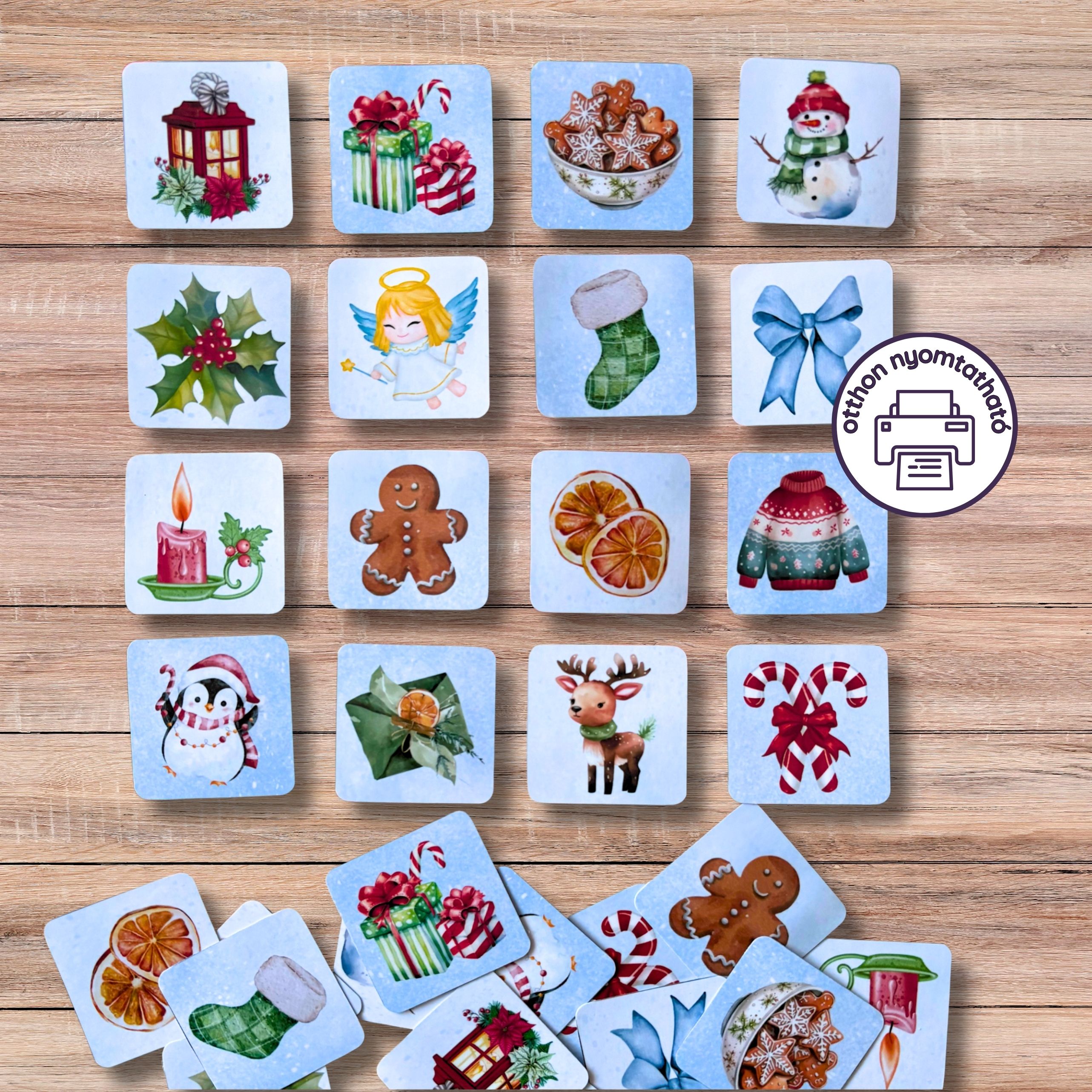  Téli Csodavilág – Karácsonyi Foglalkoztató Füzet PDF 4+ éveseknek