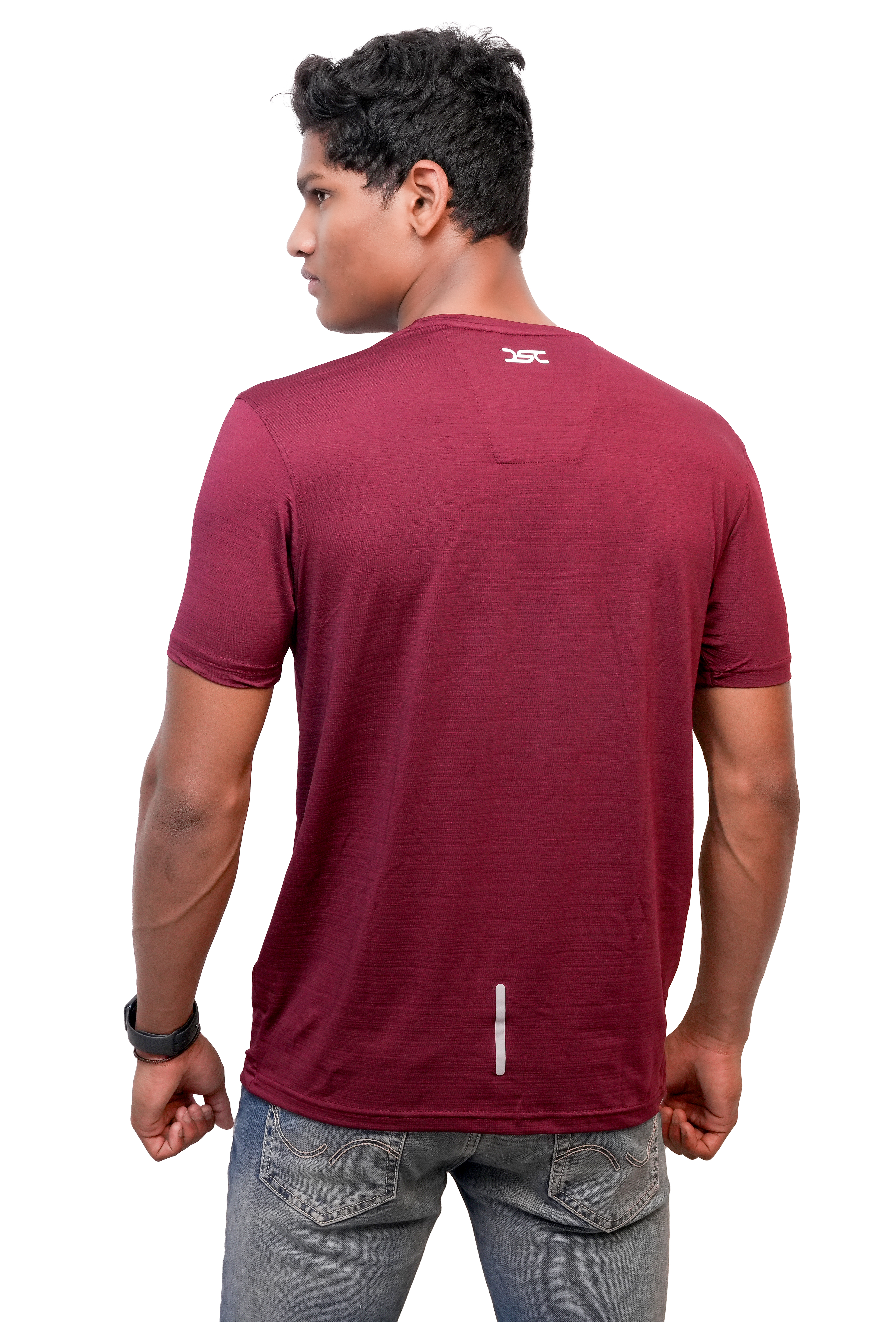 Bergman Maroon Tshirt Men's