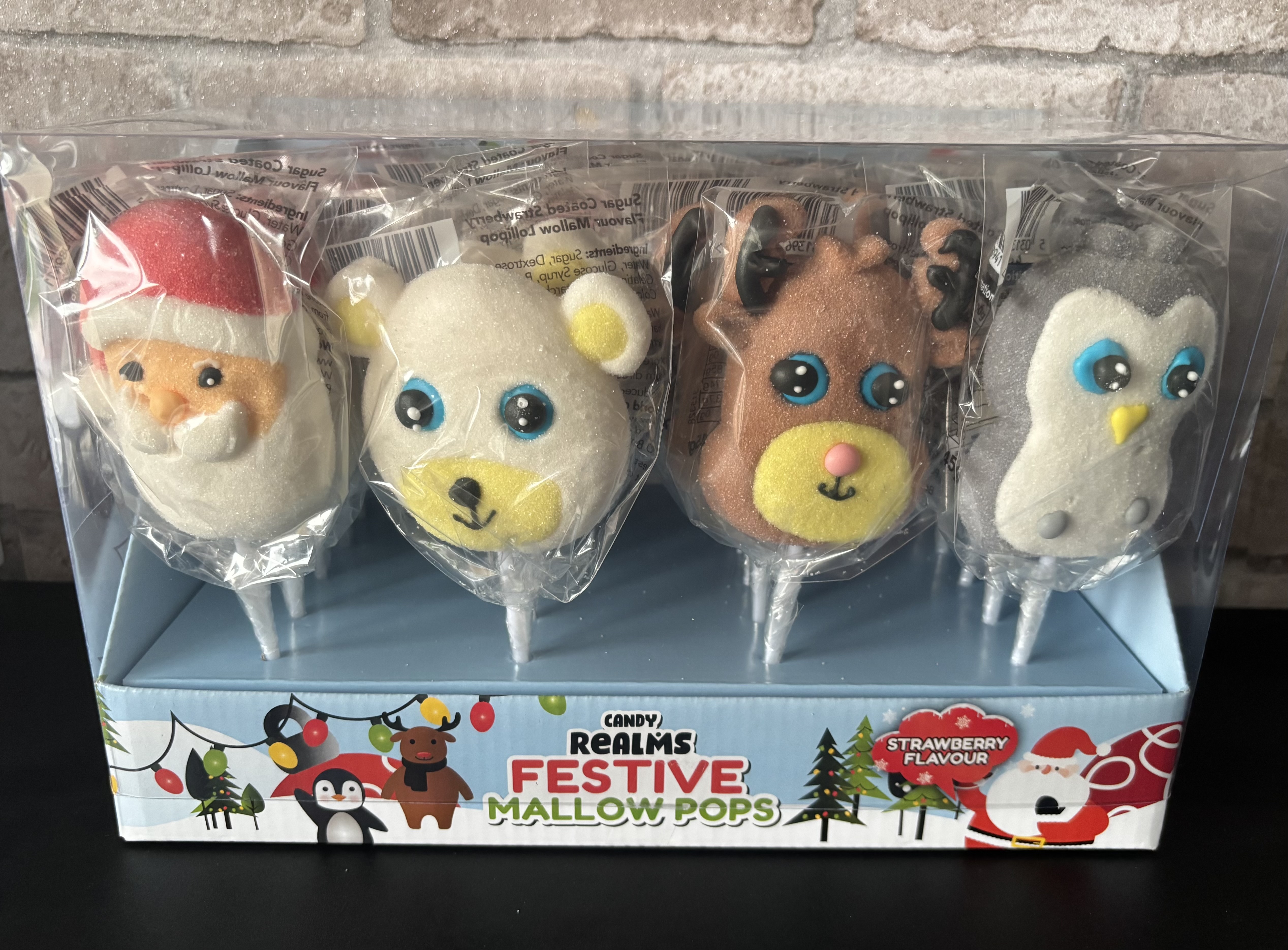 Festive Mallow Pops 45g