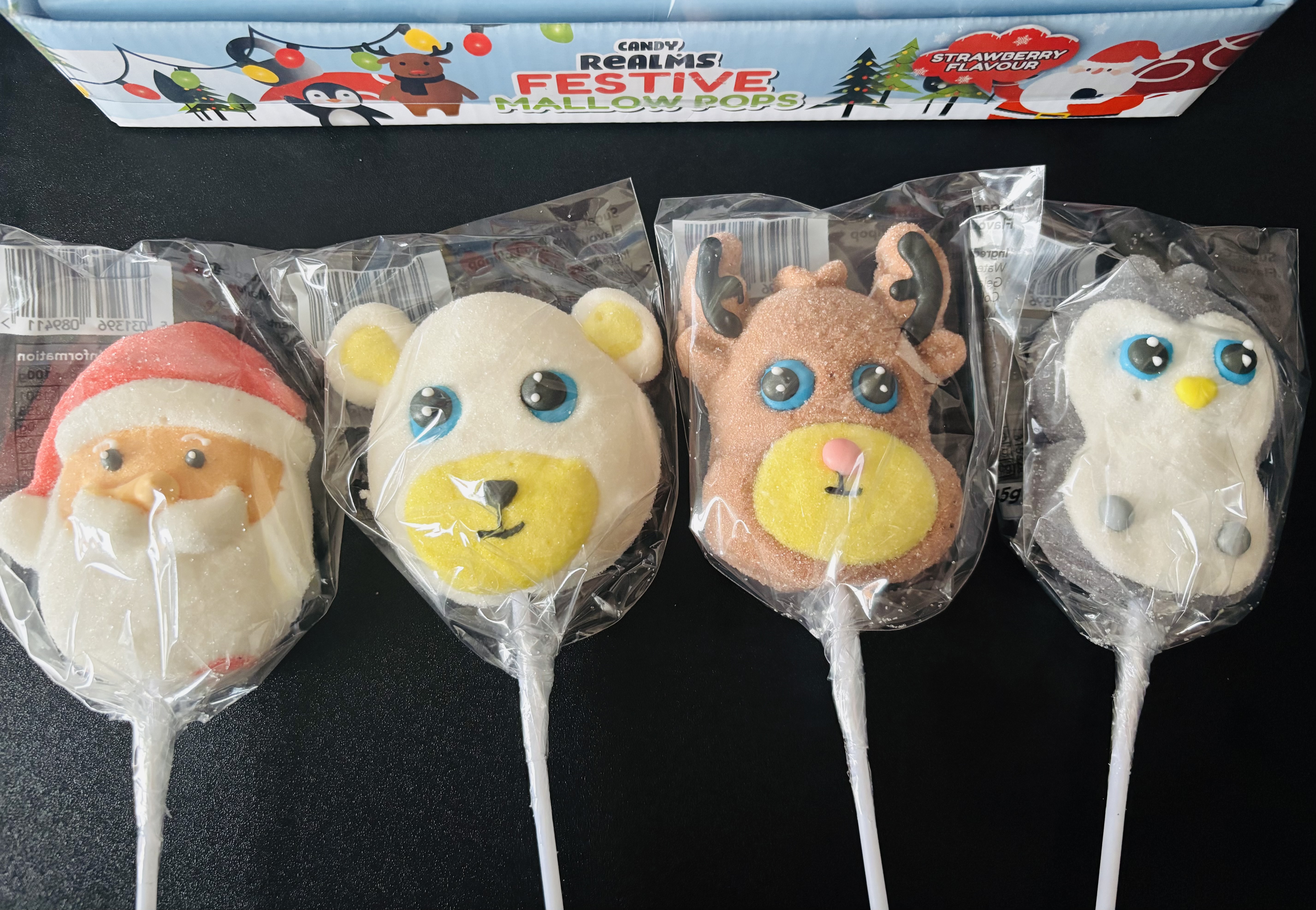 Festive Mallow Pops 45g