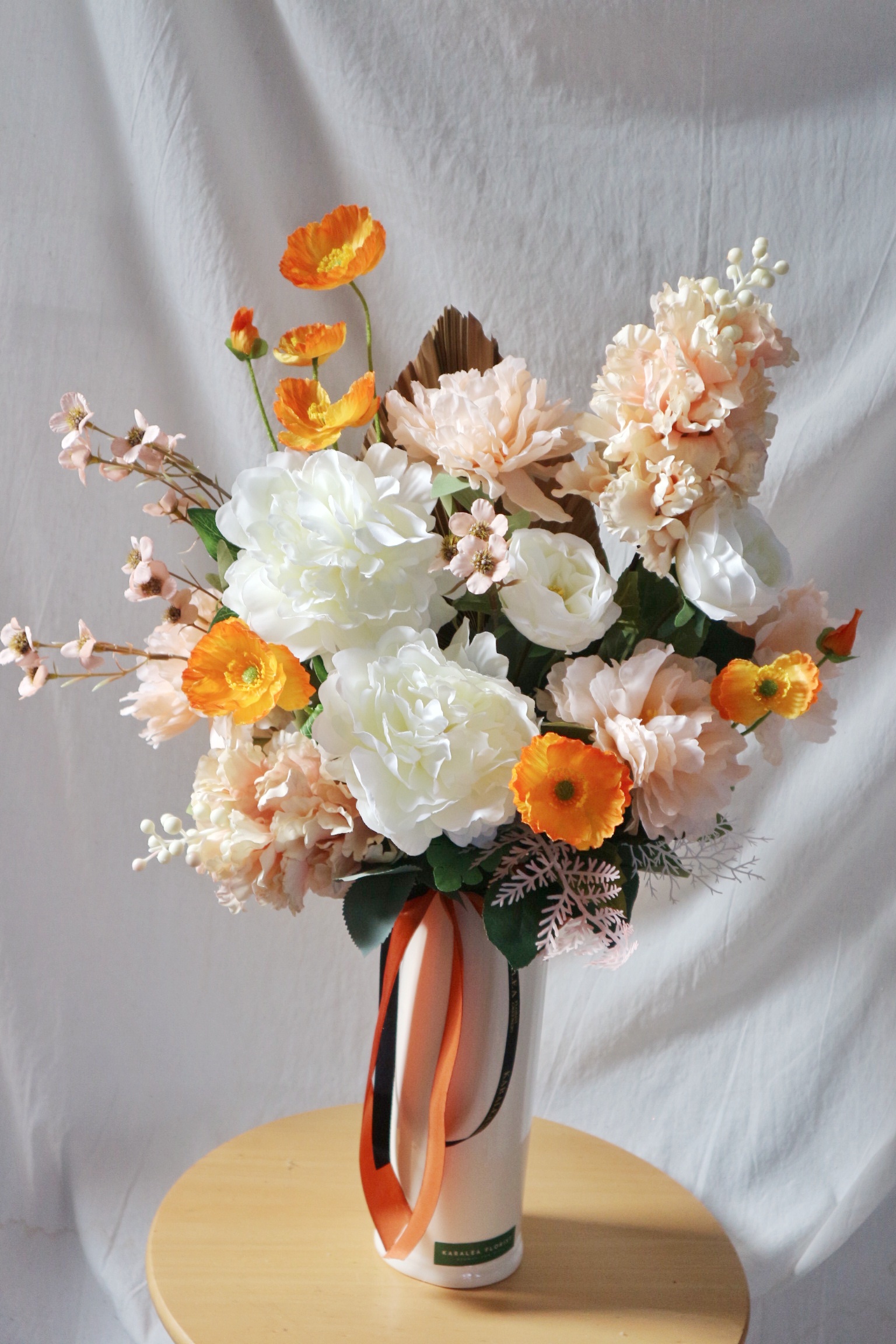 Sunset Tall Vase Premium Artificial