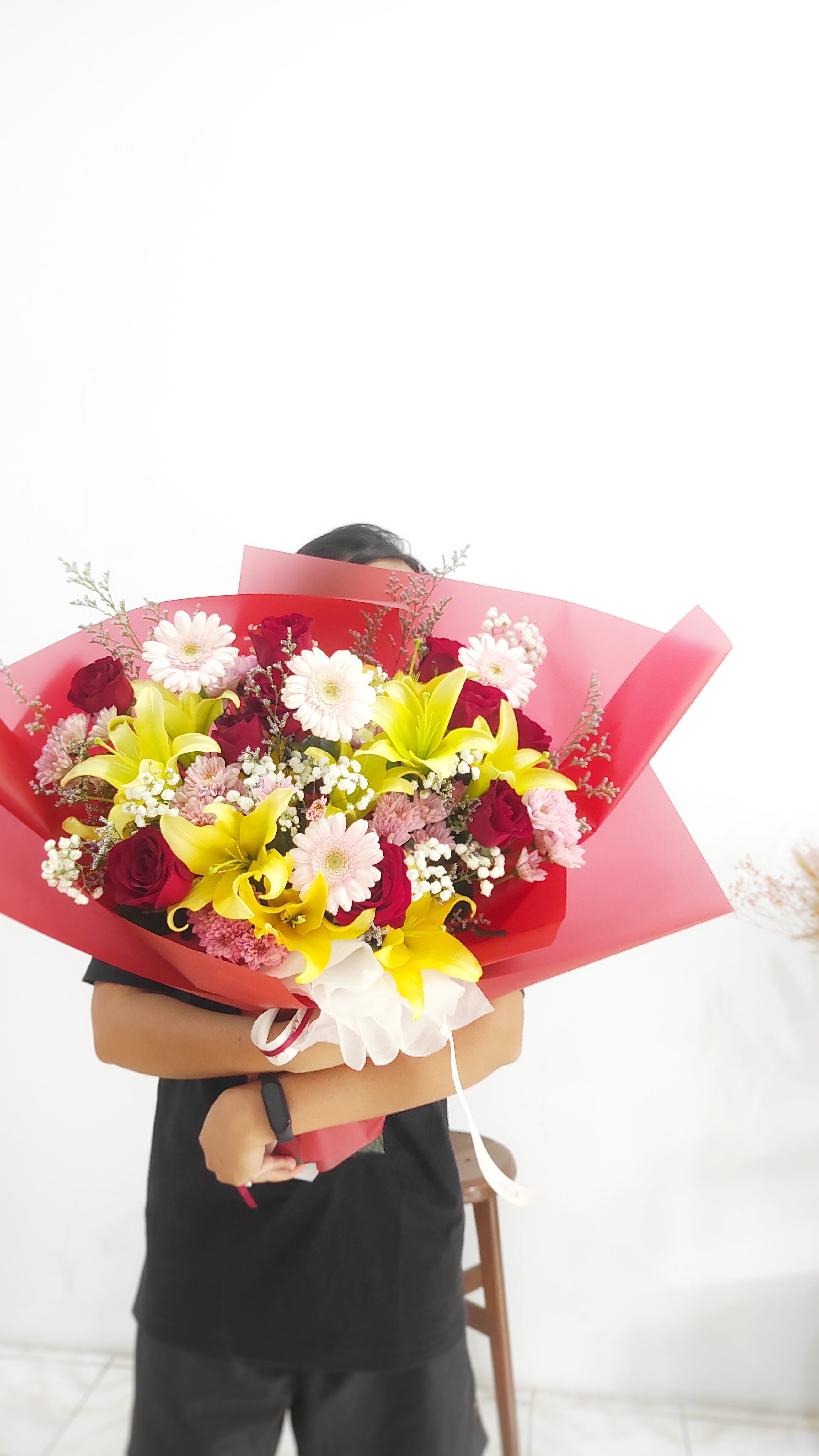 Grande Lily Bouquet L (FRESH)