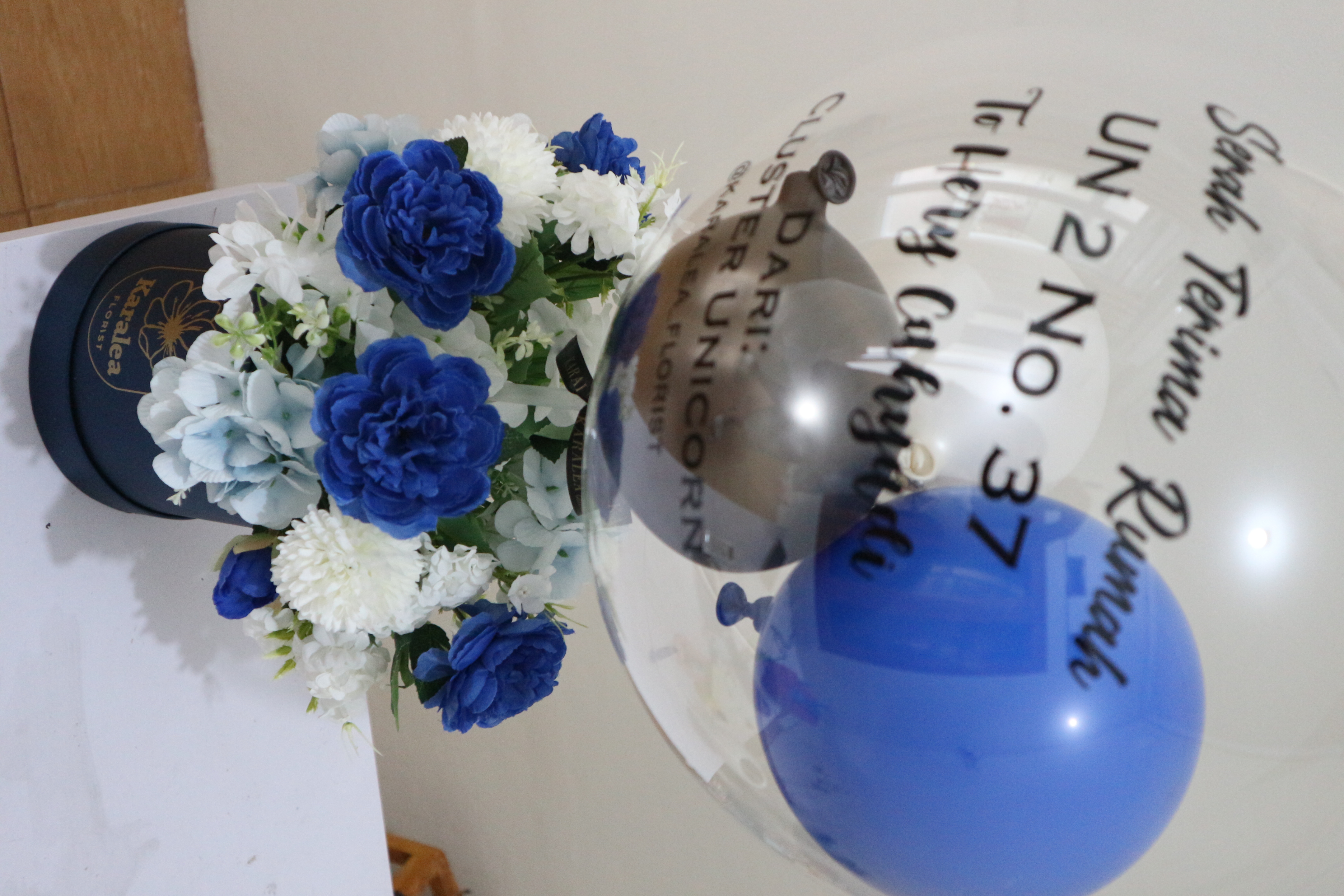 Flowerbox and Balloon (Artificial Flower)