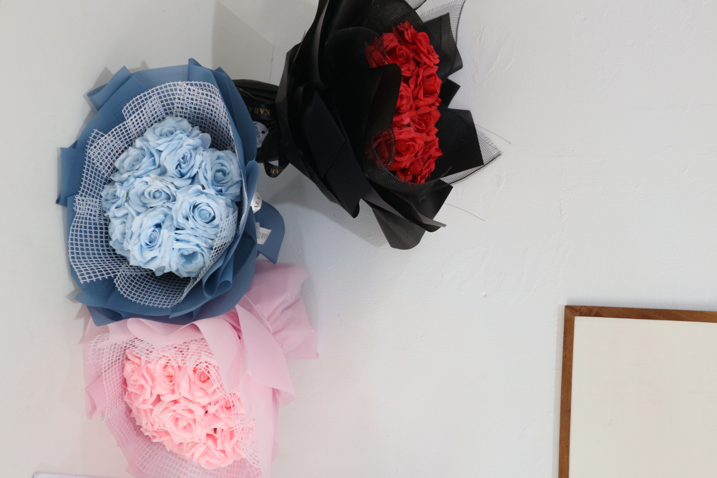 ROUND ARTIFICIAL BOUQUET M