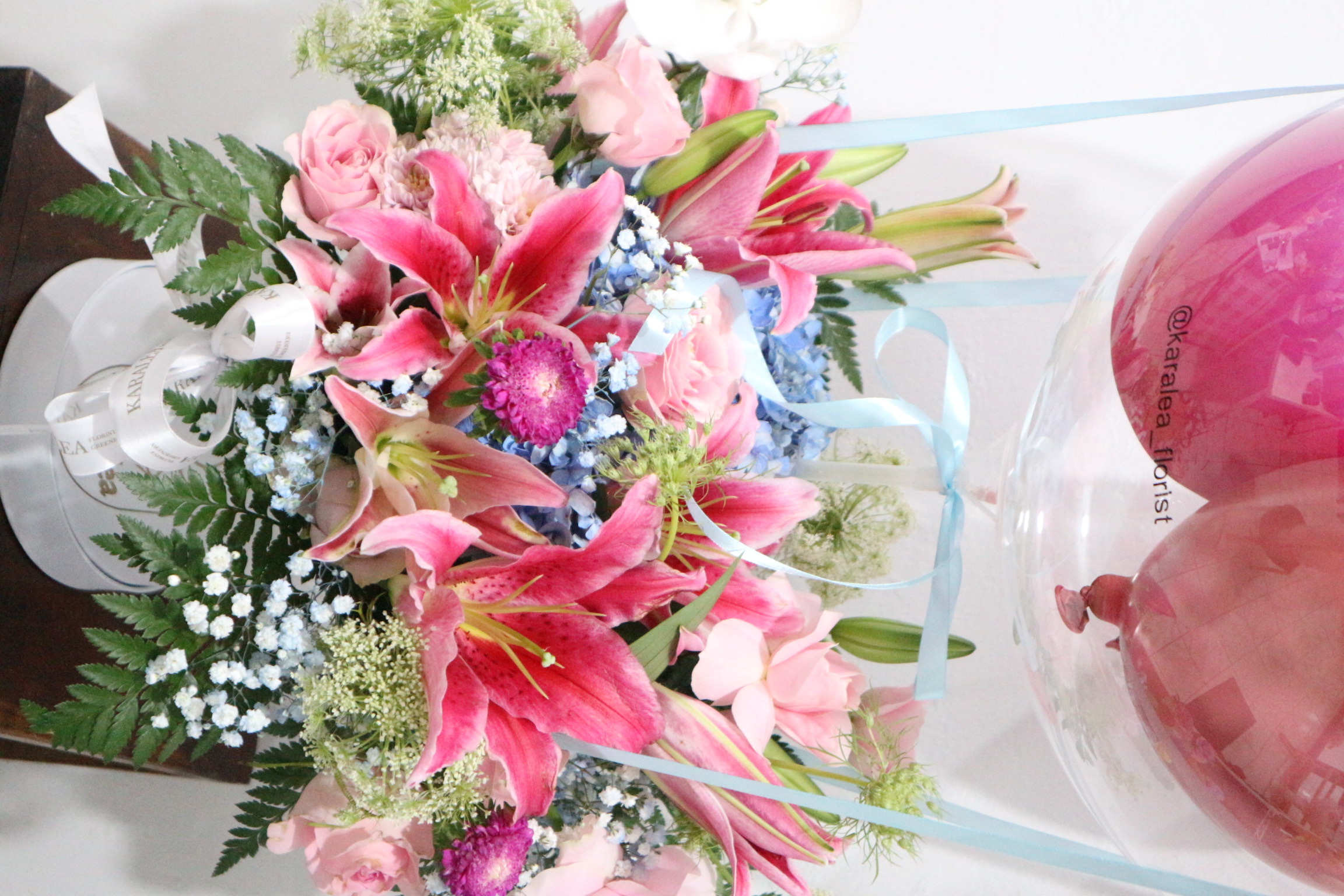 LILY MIX BLOOMBOX + BALLOON (L)