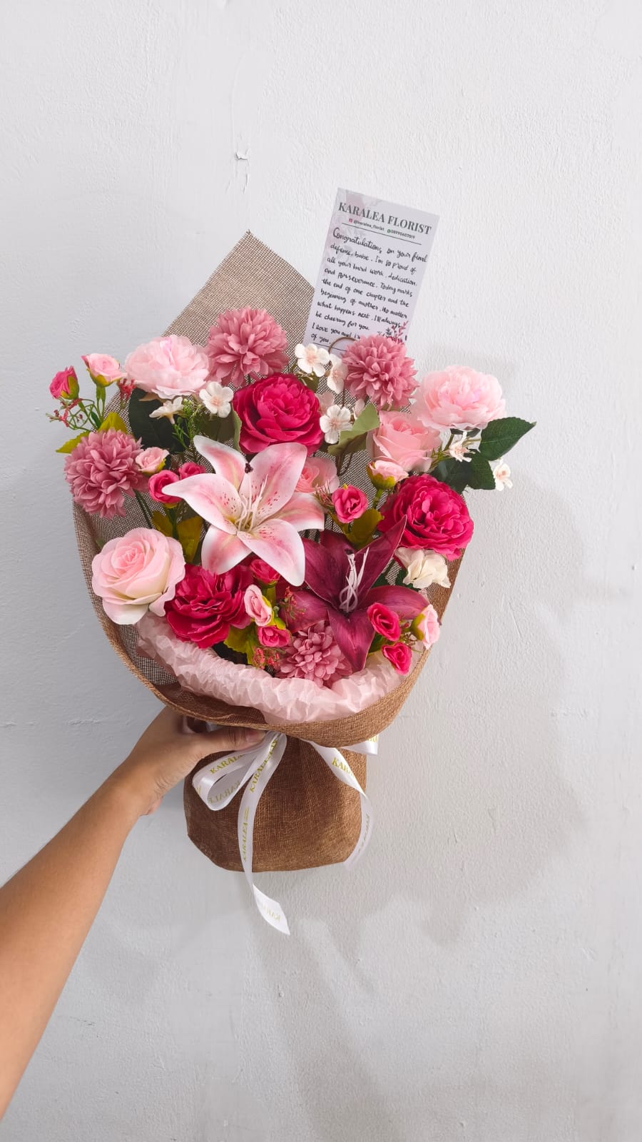 THUMBELINA PINK L (ARTIFICIAL)