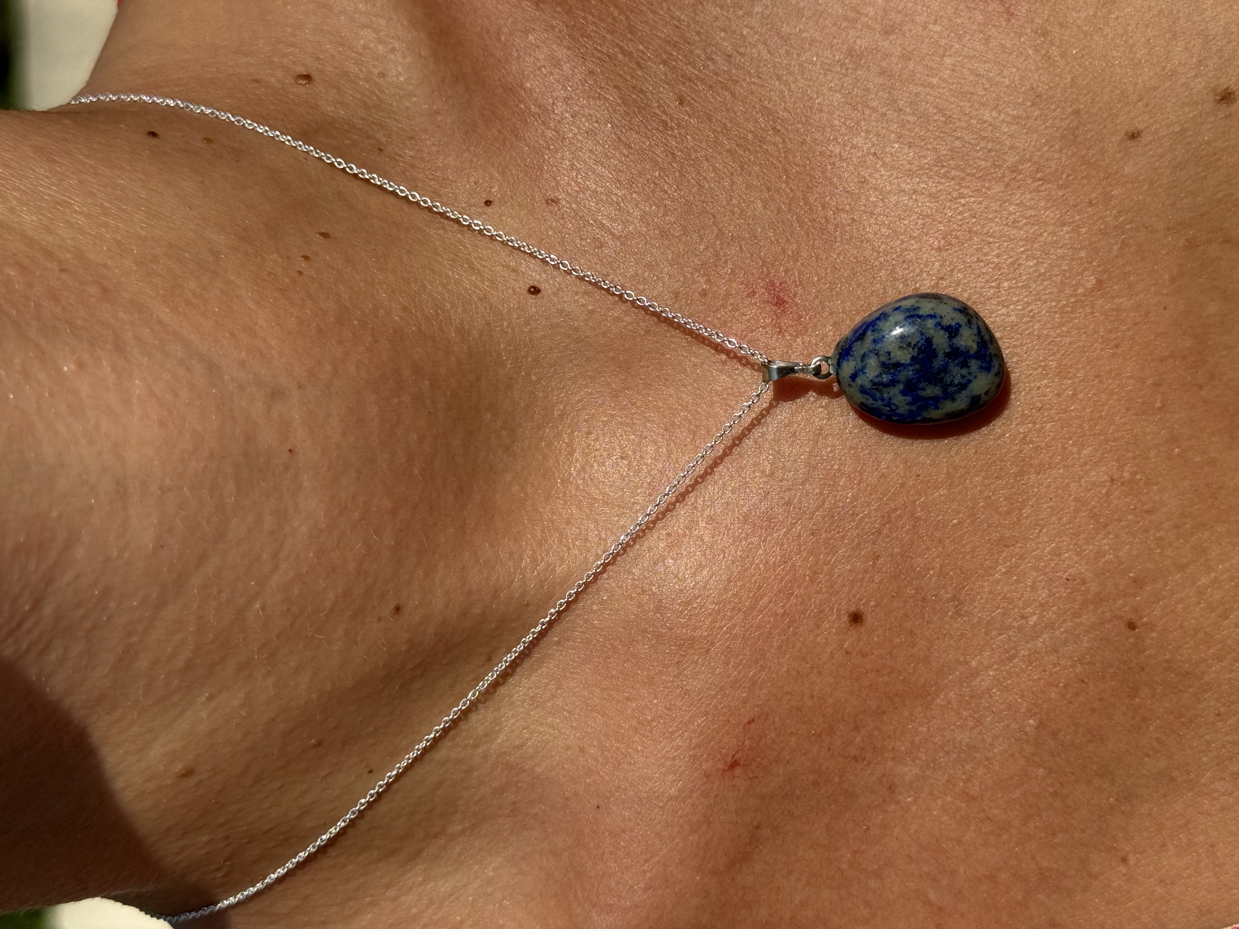 Collier pendentif Lapis lazuli