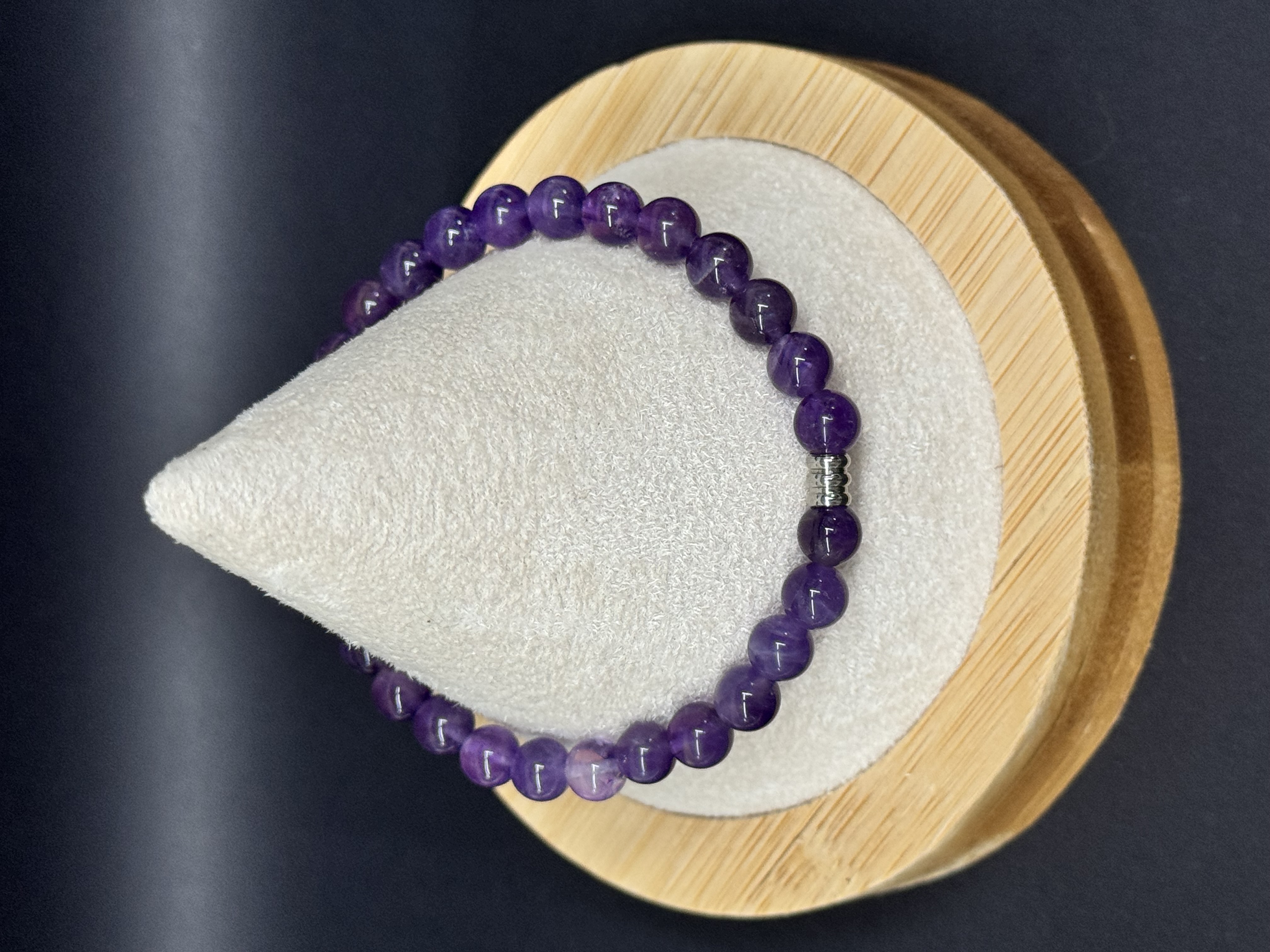  Bracelet en Améthyste – Apaisement & Élévation