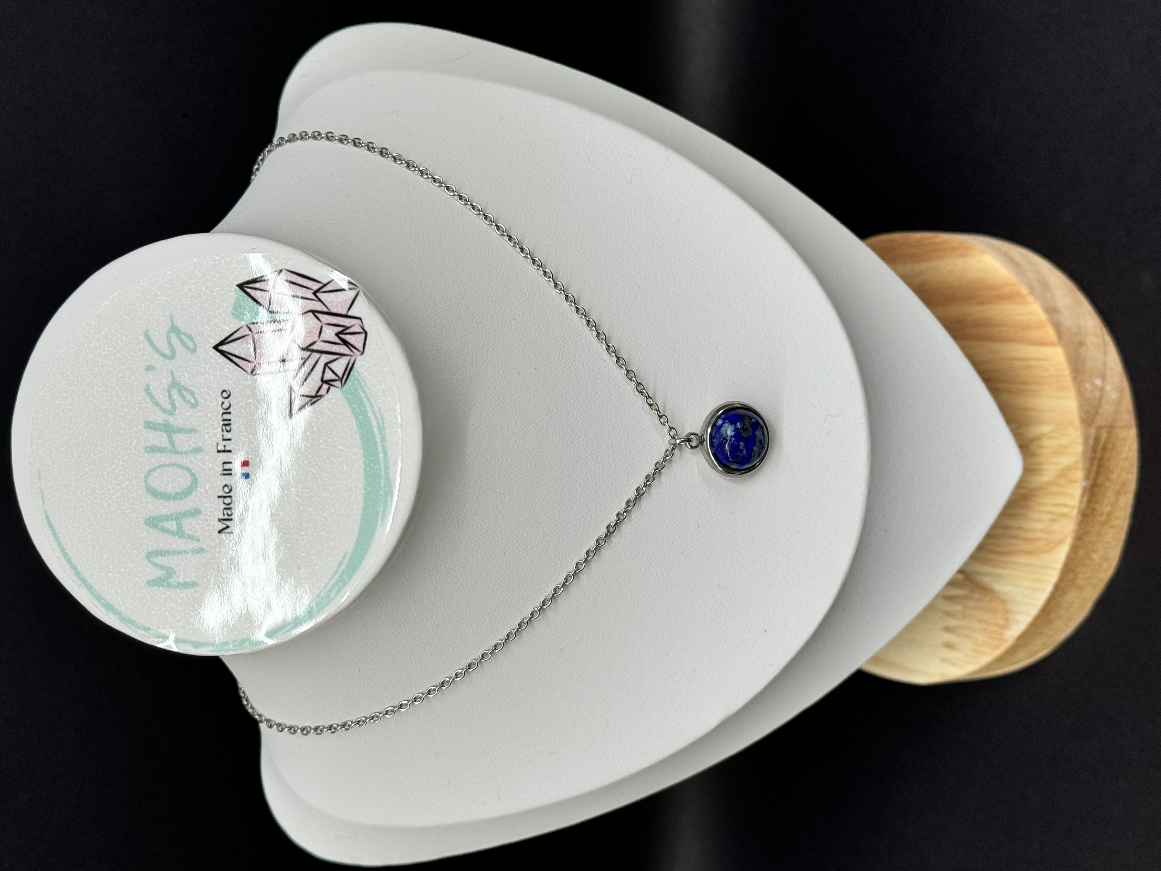 Collier pendentif Lapis lazuli