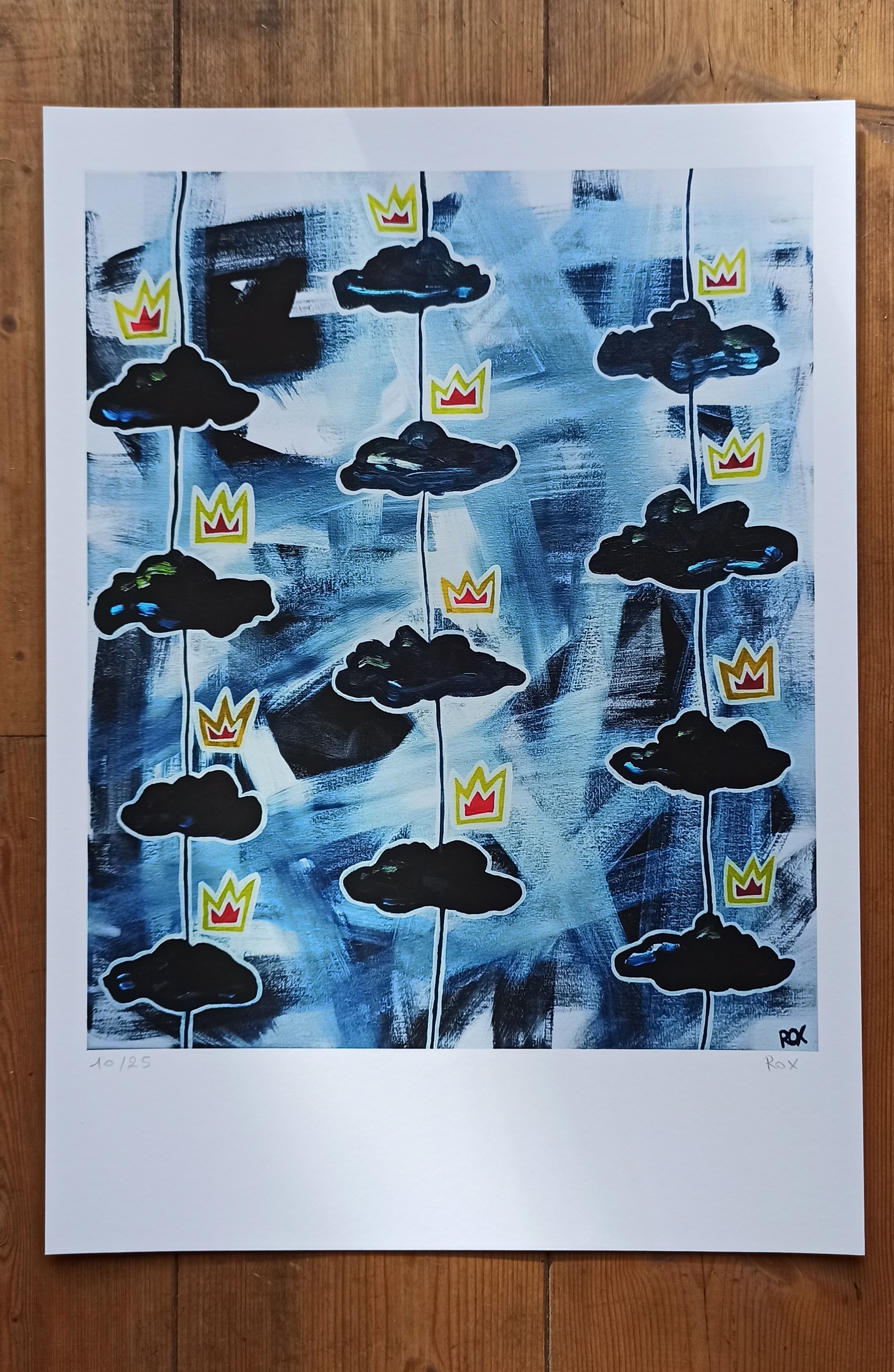 Tirage d'Art étiquette