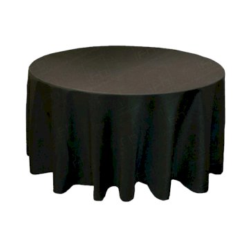 black table cloth