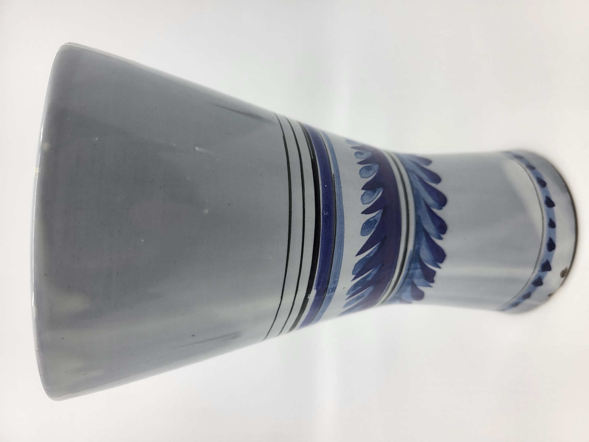 Vase Roger Capron en céramique émaillée Francais Vallauris French Riviera 1950