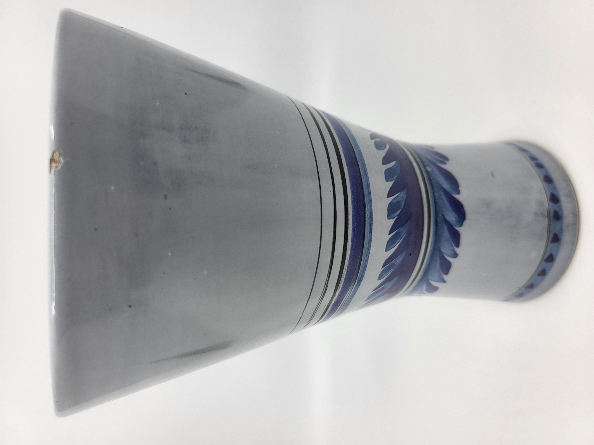 Vase Roger Capron en céramique émaillée Francais Vallauris French Riviera 1950