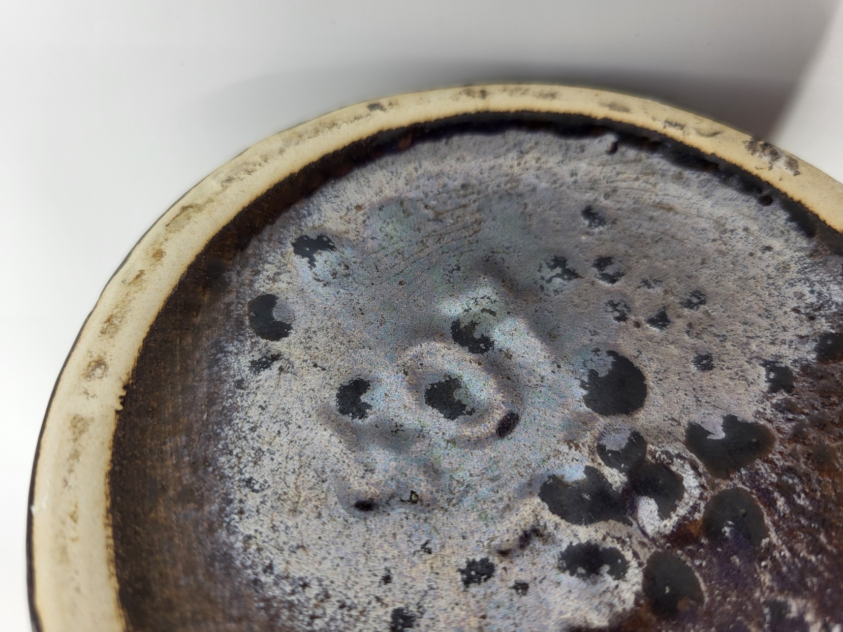 Vase Scheurich Keramik modèle 407 en céramique Marron et Rouge Allemagne 1960