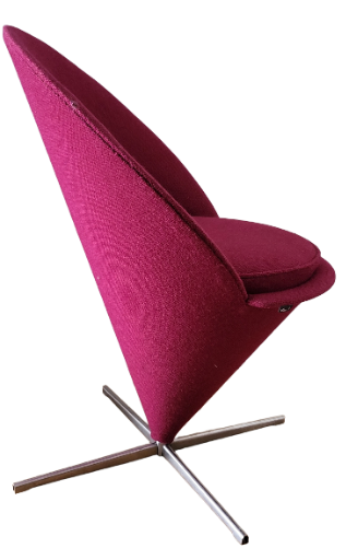 Fauteuil Cône chair de Verner Panton par Vitra Vintage 
