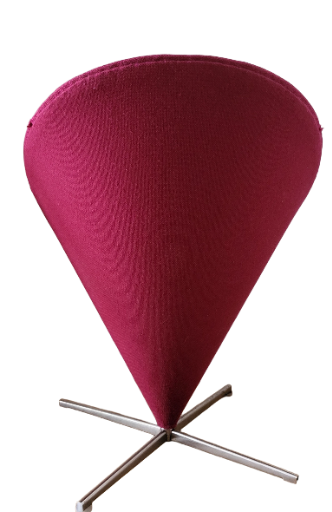 Fauteuil Cône chair de Verner Panton par Vitra Vintage 
