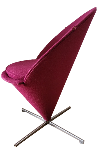 Fauteuil Cône chair de Verner Panton par Vitra Vintage 