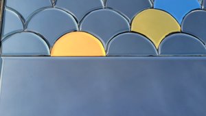 Table Basse Olivier de Schrijver "Aux Reflets Marins" (série Limité 3/8) circa 1980