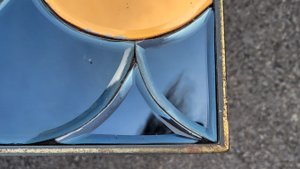 Table Basse Olivier de Schrijver "Aux Reflets Marins" (série Limité 3/8) circa 1980