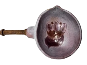 Louche et Passoire de Robert et Jean Cloutier France Circa1950 (Lot de2)