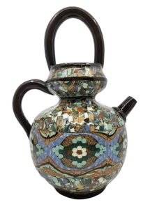 Chevrette ou Gargoulette Jean Gerbino en céramique Vallauris France French Riviera Circa 1950